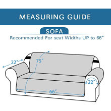 Soft Microfiber Fabric Water Resistant Sofa Covers